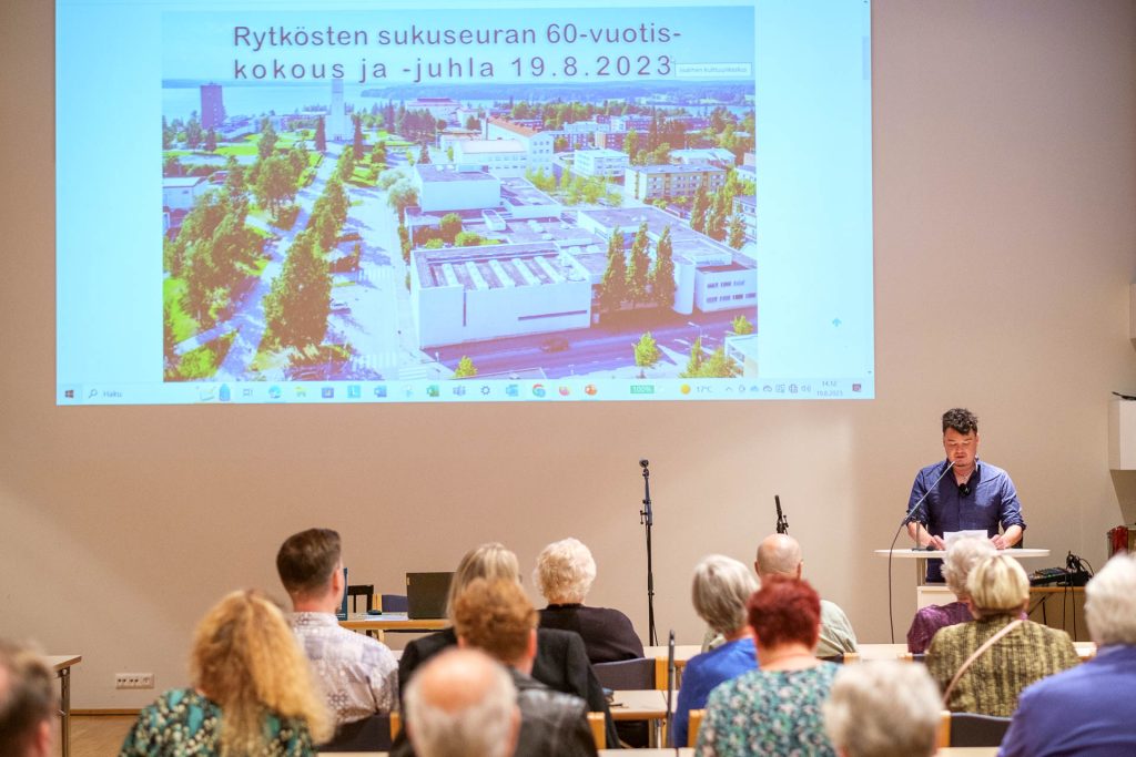 Rytkösten sukuseuran 60-vuotissukujuhla sekä sukukokous 19.8.2023